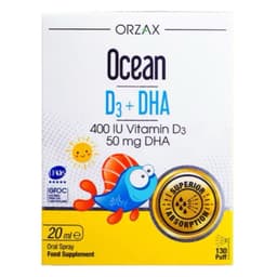 OCEAN D3-DHA giúp phát triển não bộ ở trẻ , tăng cường thị lực , phát triển nhận thức , giúp xương chắc<BUNBUN SHOP 4