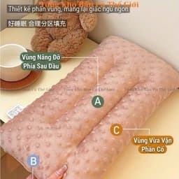 Gối Ngủ Hình Thú CuTe Cho Bé | Gối Mềm Thoáng Khí, Dễ Giặt, Đồng Hành Cùng Bé Mỗi Giấc Ngủ - Kho Sỉ Phước Thiện 3