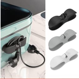 Kẹp Cuốn Gọn Dây Điện Dây Sạc Điện Thoại Tự Dính Giúp Gọn Gàng Các Thiết Bị Điện, Quấn dây cáp 2