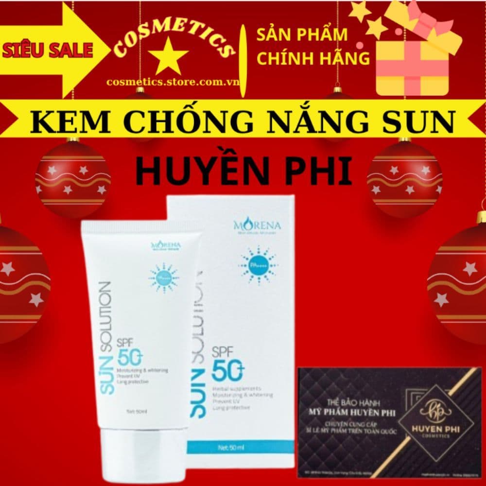 Kem Chống Nắng Sun Solution Huyền Phi SPF 50+