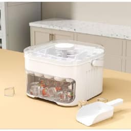khay đựnġ làm đá có 2 tầng  nhà ai cũng cần làm để tủ lạnh VOICON-[PM66] 2