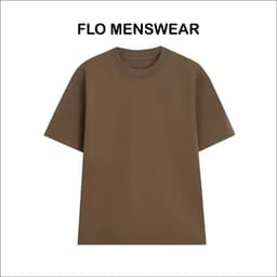 [ Áo Thun MỎNG ] Áo Thun Trơn Cotton FLO Brogy Unisex Full Color Cổ Tròn Nam Nữ, Thoáng Mát 5