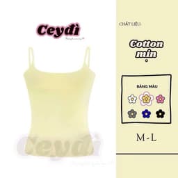 (NEW - Các size <48KG mặc vô tư) [KÈM ĐỆM MÚT ][2S] Áo 2 dây ĐỆM mút thắt eo siêu tôn dáng 3