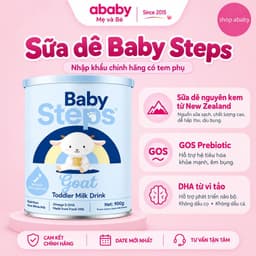 [Date 2028] Sữa Dê Baby Steps Goat New Zealand Cho Bé Từ Sơ Sinh (Lon 900g) 2