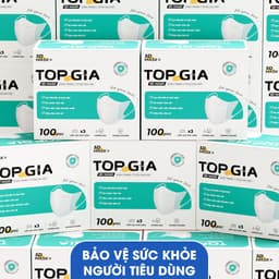 Khẩu Trang 5D TOPGIA Cao Cấp | Form 3D Ôm Mặt, Thoáng Khí, Đeo Thoải Mái, Phù Hợp Nam Nữ 1