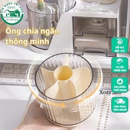 Hộp đựnġ mỹ phẩm, hộp đựnġ bút đa năng có kèm ống đựnġ xoay 360 độ tiện dụng, có nhiều ngăn chứa đồ thông minh VOICON 2