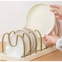 Kệ Để Nắp Nối,Sắp Xếp Đĩa Nhiều Ngăn,Khung Chắc Chăn GIúp Đỡ Ổn Định Giúp Sắp Xếp Nhà Bếp Gọn Gàng Hơn -  VOICON-[NHI99] 9