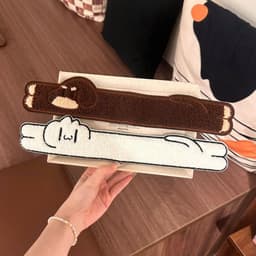 Băng Đô Dán Tóc Len Động Vật Dễ Thương - Miếng Dán Tóc Mái Cute Cho Bạn Nữ 9