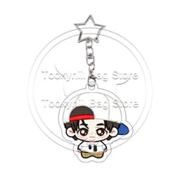 Kawaii Kpop IdolC2ORTIS Acrylic Keychain AMES JUHOON MARTIN SEONGHYEON KEONHO Keyring Decoration B 4