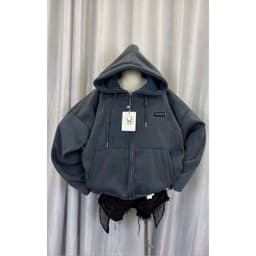 [ MỞ BÁN GIẢM 60% ] Áo Khoác Hoodie Zip Nỉ Chân Cua Phù Hợp Nam Nữ có khoá kéo THE NOAH -thu99 3