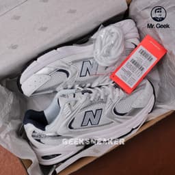 [GeekSneaker] Giày Sneaker cổ thấp Chạy bộ, tập Gym, PickleBall - 530Navy 7