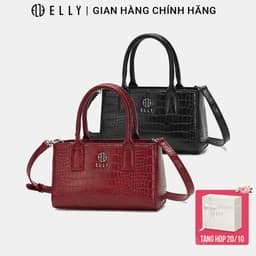 Túi Xách Nữ ELLY EL401 Cao Cấp Đeo Chéo Đeo Vai Xách Tay Thời Trang Thanh Lịch Dễ Phối Đồ 1