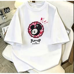 < Deal Mở Bán > Áo phông nữ tay lỡ rộng cotton su mát  phong cách cool, hót trend dễ thương POPPOP -thoitrang98 3