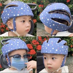 Nón Bảo Vệ Đầu Cho Bé - Mũ Bảo Vệ Đầu Bé Tập Bò, Tập Đi, Tập Ngồi Xe - Nón Bảo Hiểm Bảo Hộ Đầu Bé 9