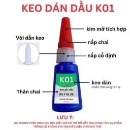 Combo 2 Keo Dán Đa Năng OILY GLUE - Keo Siêu Dính Gấp 50 Lần Keo 502, Có Thể Dán Mọi Loại Vật Liệu - DSS Huyenanhhomes  2
