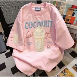 Áo Phông nữ Form rộng tay lỡ  chất cotton su-  sun time  mã tổng hợp M023 - thulinshop99 2