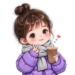 Decal Dán Xe Hơi Hình Bé Gái Chibi Dễ Thương Chống Thấm Nước - Tem Dán Trang Trí Ô Tô Nổi Bật 2