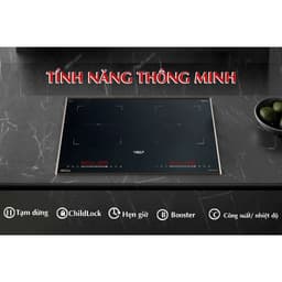 Bếp từ đôi Chefs EH-DIH369 PRO, Mặt kính chống xước, Model 2026, Bảo hành 3 năm 3