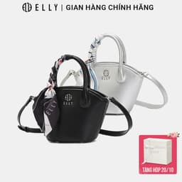 [Tặng Hộp 20.10] Túi Xách Nữ ELLY EL400 Da Tổng Hợp Cao Cấp Đeo Chéo Xách Tay Thời Trang Sang Trọng 1