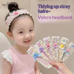 1 / 3 Ngọt Ngào Dễ Thương Cho Bé Nổ Stiers Bé Gái Công Chúa Tóc Hiện Vật Trẻ Em Mũ Đạo Cụ Chụp Ảnh 1