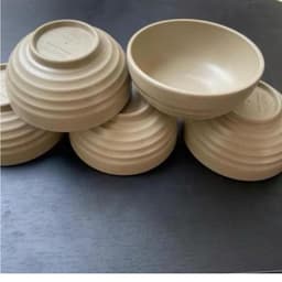 (Có Xuất VAT) Combo 10 Bát Cơm Thái Cao Cấp Dầy Đẹp Chịu Nhiệt Tốt Bền Nhựa ABS VIỆT NHẬT. 2