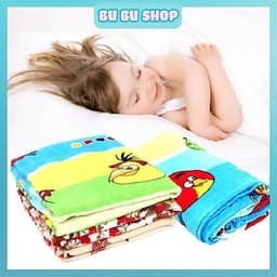 Chăn mền nhung tuyết cho bé 110x80cm mềm mịn, mát mẻ phù hợp bé trai bé gái 2