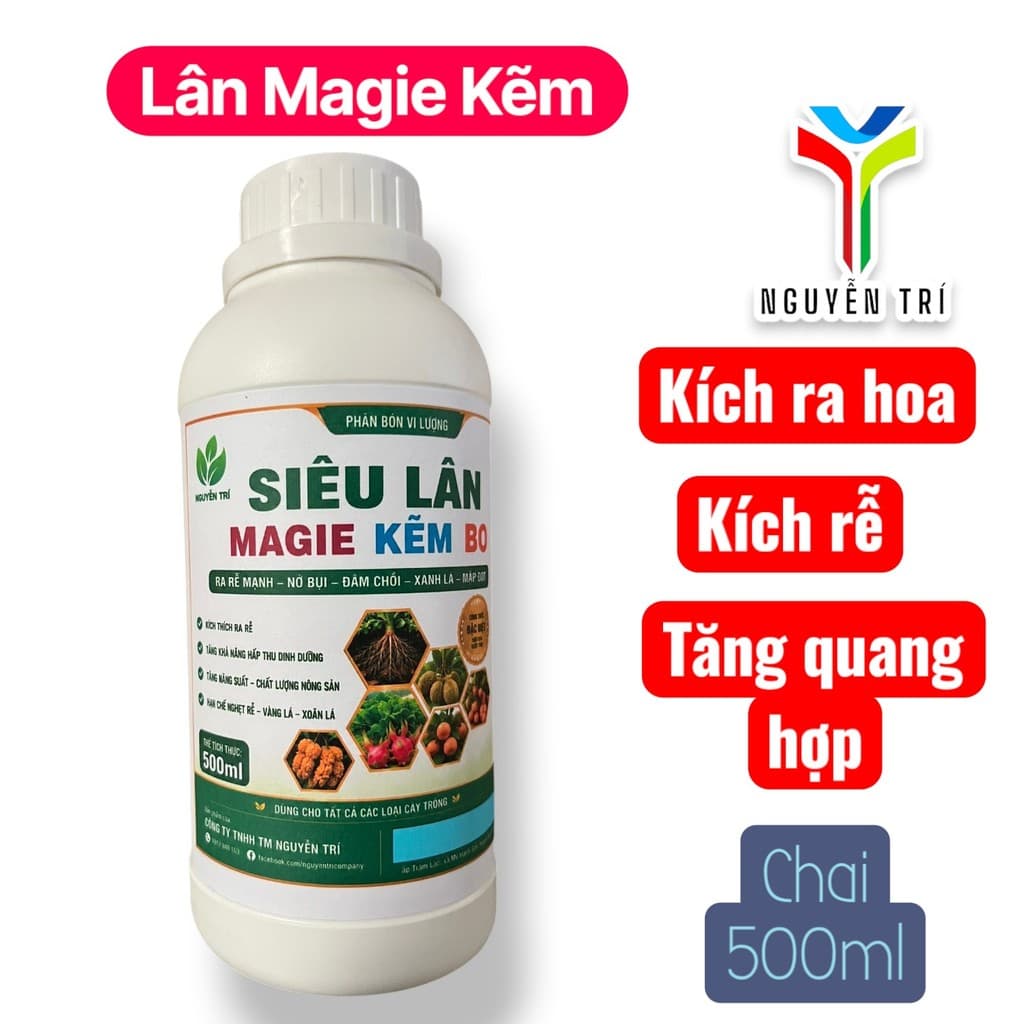 SIÊU LÂN MAGIE KẼM BO (500ML) - BÍ QUYẾT BUNG ĐỌT VỌT CHỒI, RỄ Ra DÀY ĐẶC!