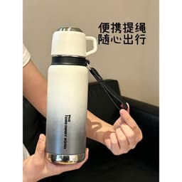 Bình Giữ Nhiệt Inox 316 Cao Cấp 800ml Kèm Nắp Uống Nước & Quai Tay Cầm Tiện Lợi BINHGIUNHIE VINBEO VOICON-[CU22] 8