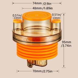 Ống thoát nước sàn, Ống thoát nước khử mùi Ống kín vòng 4
