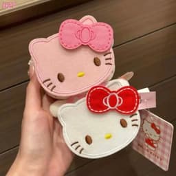 Phụ Kiện Tóc Kitty Nơ Dễ Thương - Miếng Dán Tóc Mái Xinh Xắn 3