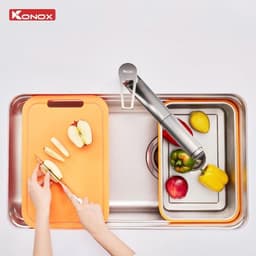 Chậu rửa bát Konox Tari Smart 8047PP 3