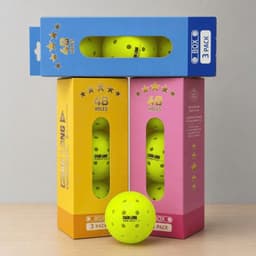 Box 3 Bóng Pickleball CHANLONG 48 Lỗ Vàng Bơ Chính Hãng, Bóng Outdoor Bền Đẹp, Nảy Đều, Chống Méo 4