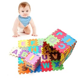 Bộ 40 miếng thảm xốp ghép chữ cái, số và phép tính 1