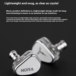(Gear Việt) Tai nghe HiFi có dây TANCHJIM NORA DMT5 Khoang kép từ tính 2