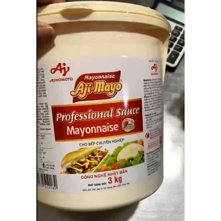 Xốt Mayonnaise Aji-mayo Professional Sauce 3kg/Xô - Xô