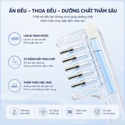 Lược Massage Da Đầu Có Khoang Chứa Tinh Chất HOMEFL - Lược Chải Đầu Kích Thích Mọc Tóc Chăm Sóc Da Đầu 5