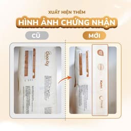 COMBO 3 BỊCH Tã bỉm GOOBY EXTRA bản mới cải tiến cao cấp full size cho bé. 6