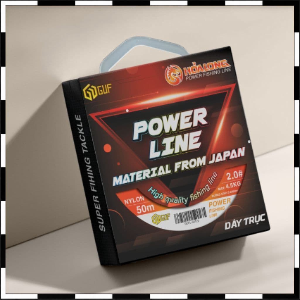 Dây Câu GUF Hỏa Long 50m Chính Hãng