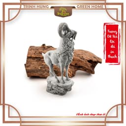 Tượng Dê Đinh Mùi 2027 tài lộc size đại cao 33cm đá sa thạch - TƯỢNG DÊ PHONG THỦY TRANG TRÍ NHÀ CỬA, BÀN LÀM VIỆC 3
