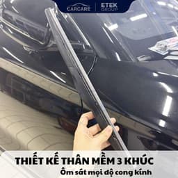 BỘ GẠT MƯA Xe TOYOTA Vios, Camry, Altis, Fortuner, Yaris - COMBO 2 GẠT Thân Mềm 3 Khúc Cao Cấp UP PARTS 7