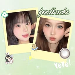 Lens Màu HORIEN Beloved Eyes 1 Ngày 2 Chiếc – Kính Áp Tròng Nâu Mâm Xôi, Nâu Tart Trứng, Đen Mộng Du, DIA 14.2–14.4mm 5