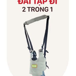 Đai tập đi 2 trong 1 ôm ngực và luồn chân, đai tập đi thiết kế thông minh an toàn cho bé 9