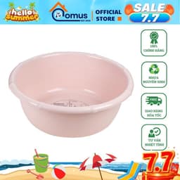 Chậu Nhựa Đốt Trúc HOKORI 2324/25/26/27/28/29, Thau Tắm, Thau Giặt Đồ Loại Tốt Nhiều Size - DOMUS 1