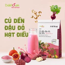 [Combo 3 sản phẩm] Bột Rau Củ Mix Hạt Dalahouse Sấy Thăng Hoa hiện đại, thơm ngon bổ dưỡng- Túi 300g 5