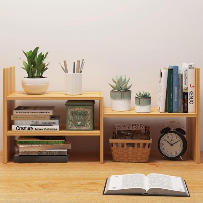 Kệ sách để bàn mini nhỏ gọn nhiều màu LUX22