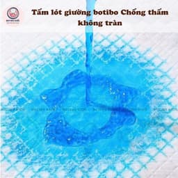 (Combo 1 khăn khô + 2 lót giường)  Chăm Sóc Bé Botibo Kids - Tấm Lót Chống Thấm & Khăn Khô Đa Năng 3