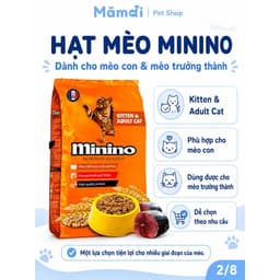 Hạt Minino Tuna Vị Cá Ngừ Cho Mèo | 1.3kg , Protein 28% & Taurine 3