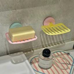 Kệ Để Xà Phòng Hút Chân Không Nhỏ Gọn, Dán Tường Không Khoan, Chống Nước, Chịu Lực Tốt VOICON-[SS67] 8
