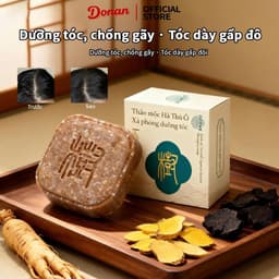 (Chính Hãng) Xà phòng Donan gội thảo dược 90g -  ngăn rụng tóc, kích thích mọc tóc , phục hồi tóc hư, giúp tóc dày 1