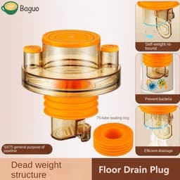 Ống thoát nước sàn, Ống thoát nước khử mùi Ống kín vòng 9